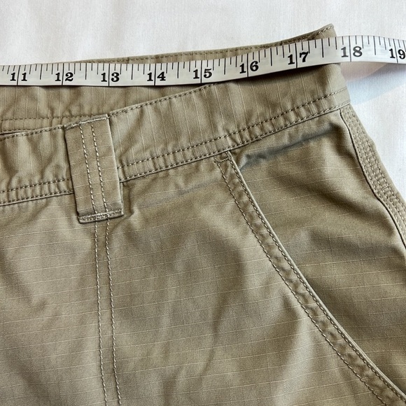 North face Cargo hiking khaki shorts SZ 36 - Picture 9 of 11